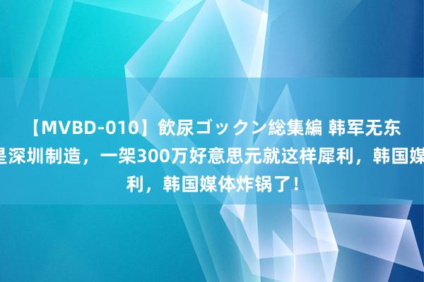 【MVBD-010】飲尿ゴックン総集編 韩军无东说念主机是深圳制造，一架300万好意思元就这样犀利，韩国媒体炸锅了！