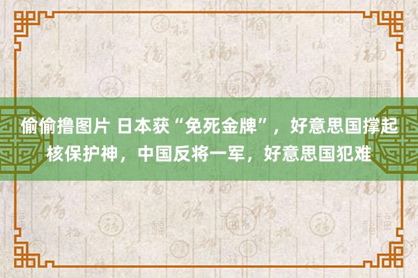 偷偷撸图片 日本获“免死金牌”，好意思国撑起核保护神，中国反将一军，好意思国犯难