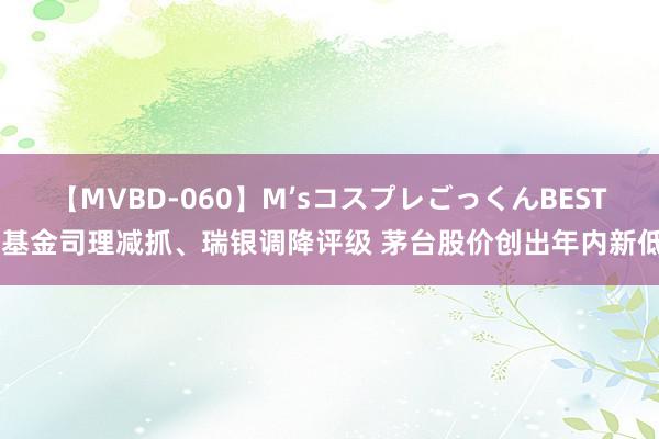 【MVBD-060】M’sコスプレごっくんBEST 基金司理减抓、瑞银调降评级 茅台股价创出年内新低