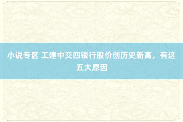 小说专区 工建中交四银行股价创历史新高，有这五大原因