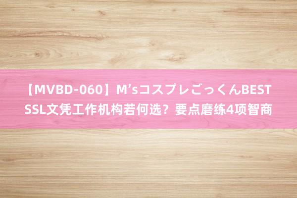 【MVBD-060】M’sコスプレごっくんBEST SSL文凭工作机构若何选？要点磨练4项智商