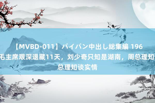 【MVBD-011】パイパン中出し総集編 1966年，毛主席艰深退藏11天，刘少奇只知是湖南，周总理知谈实情